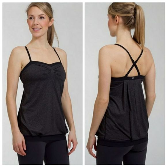 lululemon athletica Tops - LULULEMON Pure Focus Adjustable X Back Tank Top